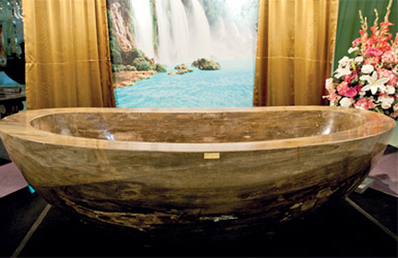 بی نظیرترین و گرانترین وان حمام در دبی+ عکس