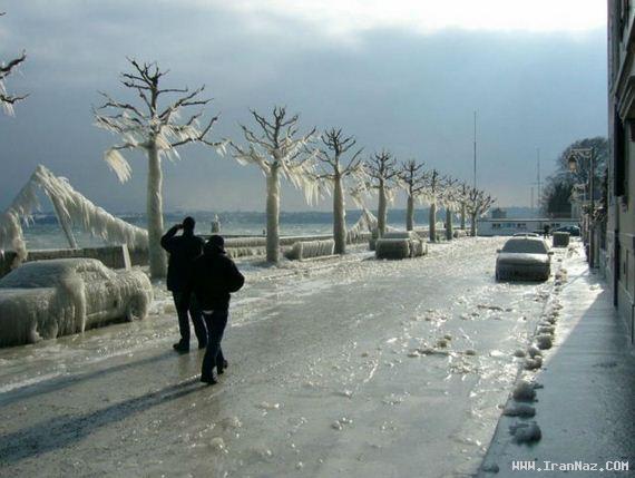 عکس هایی باور نکردنی از سرد ترین شهر های دنیا