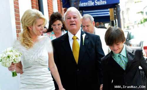 ازدواج یک فرماندار 84 ساله با دختر 32 ساله +عکس