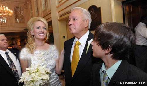 ازدواج یک فرماندار 84 ساله با دختر 32 ساله +عکس