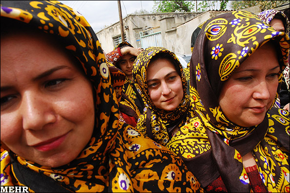 گزارش تصویری: جشن ازدواج ترکمنها