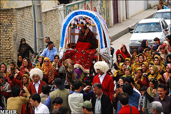 گزارش تصویری: جشن ازدواج ترکمنها