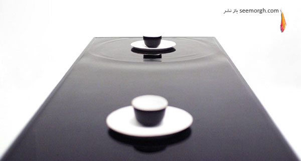 طراحی میز عجیب با الهام از حالت امواج!