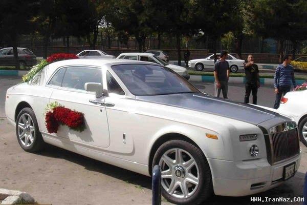 گرانقیمت ‌ترین ماشین عروس ایران در اصفهان +عکس