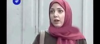 چهره جالب سالومه هنگام بازی کردن در سریال ایرانی