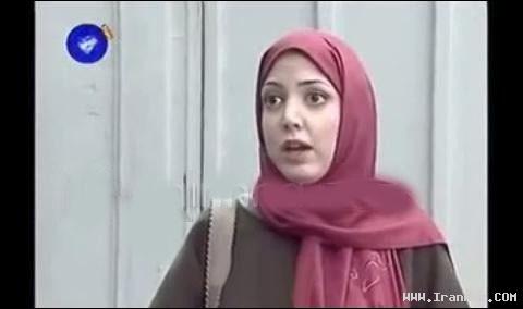 چهره جالب سالومه هنگام بازی کردن در سریال ایرانی