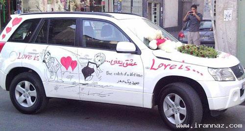 عکس های دیدنی از زیباترین ماشین عروس های ایران