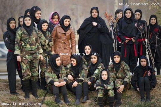 عکسهای بسیار دیدنی و جالب از نینجا های زن ایرانی