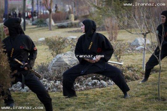 عکسهای بسیار دیدنی و جالب از نینجا های زن ایرانی