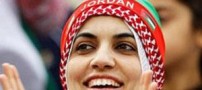 شباهت جالب زن اردنی به عادل فردوسی پور +عكس