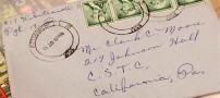 رسیدن نامه عاشقانه پس از 53 سال به دست گیرنده!!