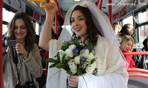 شوکه شدن مردم از اقدام عجیب یک عروس!! +عکس