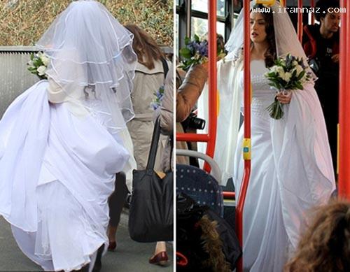 شوکه شدن مردم از اقدام عجیب یک عروس!! +عکس