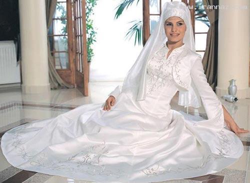 جدیدترین مدل های لباس عروس اسلامی سال 2012