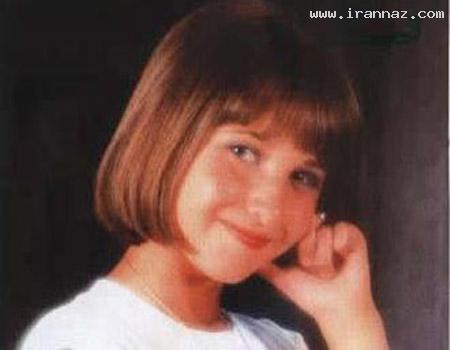عکس های سیر تکامل چهره نانسی عجرم از کودکی