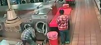 شوخی وحشتناک یک پدر و مادر با فرزند خود! +عکس