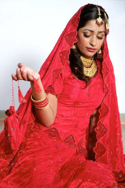 عکس های بسیار زیبا از آرایش عروس های هندی