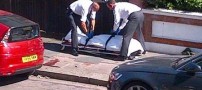 وحشت مردم بخاطر سقوط جسد از آسمان! (+عکس)