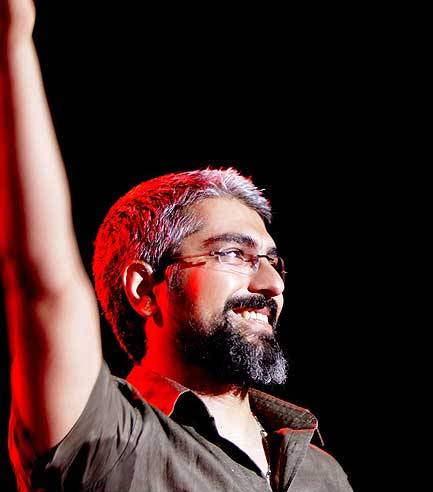 مهدی پاکدل و بهنوش طباطبایی در کنسرت موسیقی
