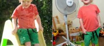 این پسر بچه که اگر گرمش بشود خواهد مرد! (عکس)
