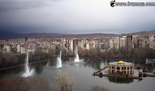 عکس های بسیار زیبا و دیدنی از پارک ائل گلی در تبریز
