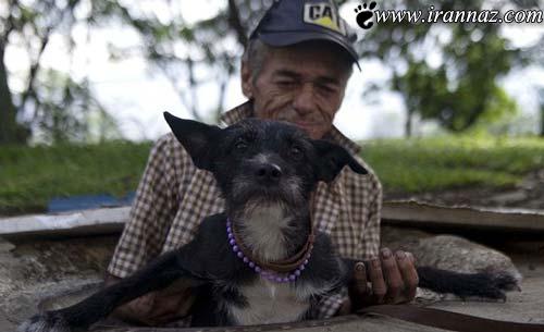 زندگی مردی با همسر و سگش در فاضلاب! (تصویری)