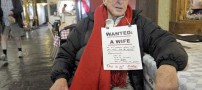 حرکت جالب مرد 82 ساله برای یافتن همسر مناسب!!