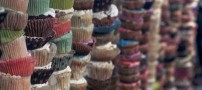 هنرنمایی بسیار جالب یک دختر دانشجو با کیک (عکس)