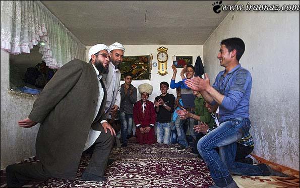 شرط عروس های ترکمن در ملاقات با داماد (عکس)