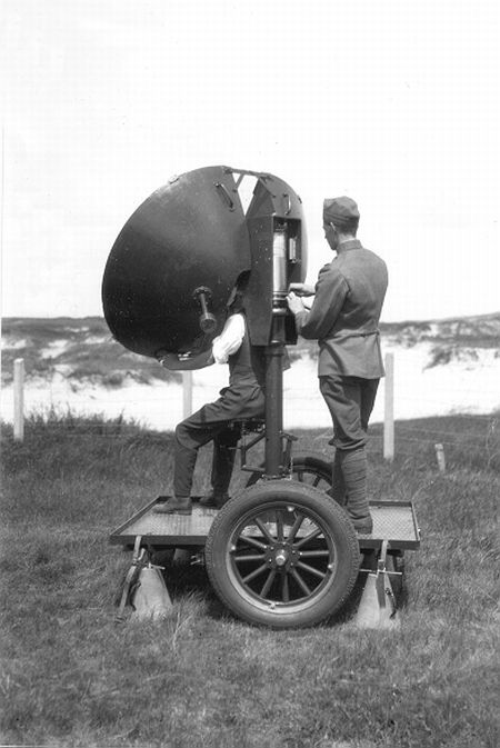 تشخیص هواپیمای دشمن قبل از اختراع رادار