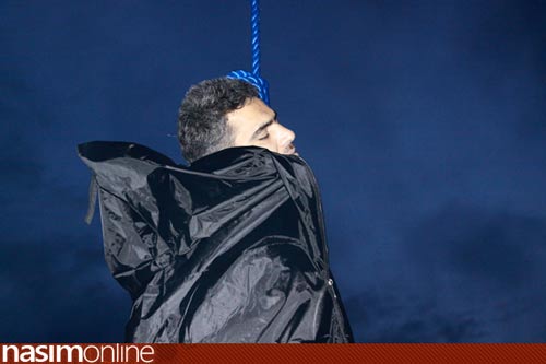عکس هایی از اعدام عامل جنایت میدان کاج تهران