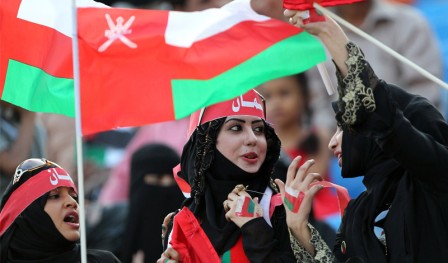 عکسهایی از هواداران زن فوتبال در کشورهای عربی