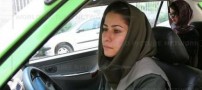 زن تاکسیرانی که خجالت می‌کشد کرایه بگیرد!!