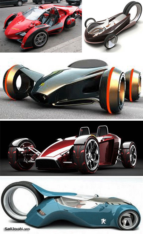 عکس هایی از از عجیب ترین خودرو های طراحی شده