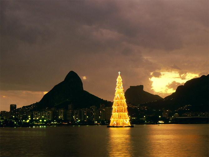 عکسهای از جشن کریسمس در نقاط مختلف جهان